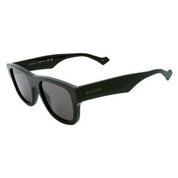 Gucci Gucci Grey Square Men's Sunglasses GG1427S 001 53