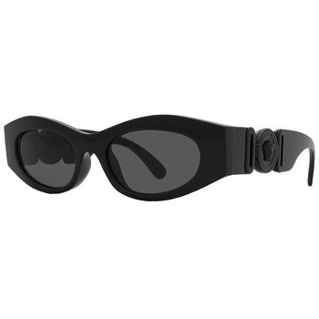 Versace Versace Dark Grey Oval Ladies Sunglasses VE4480U 536087 51