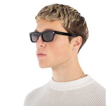 Gucci Gucci Grey Rectangular Men's Sunglasses GG1524S 001 51
