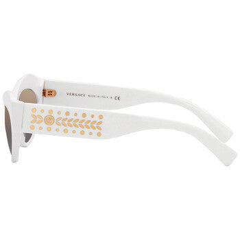 Versace Versace Grey Mirror Gradient Cat Eye Ladies Sunglasses VE4356 401/Y9 54