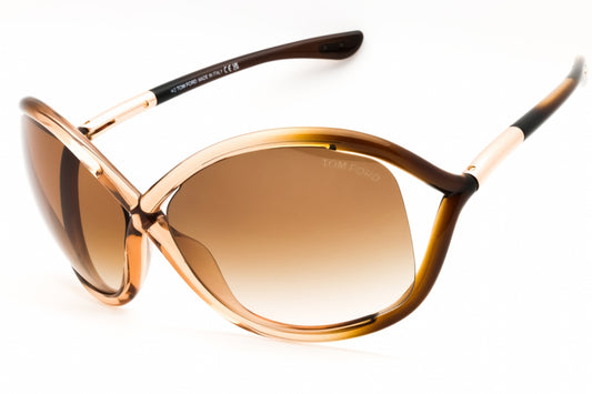 Tom Ford FT0009 74F Transparent Pink/Brown Gradient 64mm