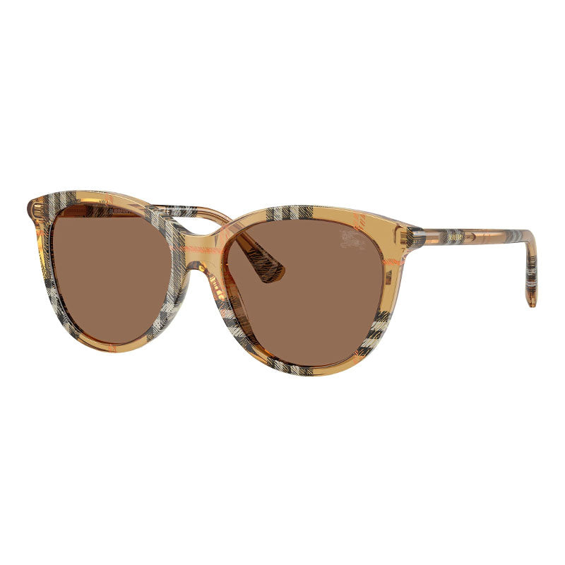 Burberry BE4455 4163/73 Check Brown/Brown 55mm
