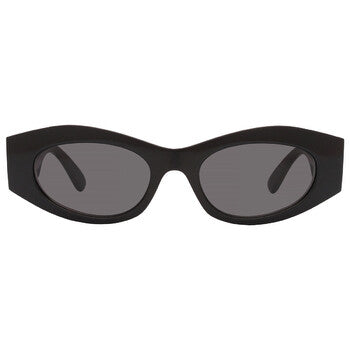 Versace Versace Dark Grey Oval Ladies Sunglasses VE4480U 536087 51