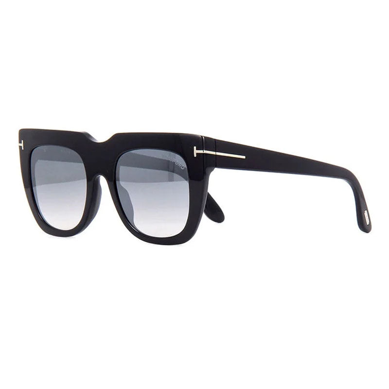 Tom Ford FT0687 01C Shiny Black/Smoke Gradient Mirror 51mm