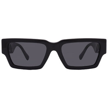 Versace Versace Dark Grey Rectangular Men's Sunglasses VE4459 GB1/87 54