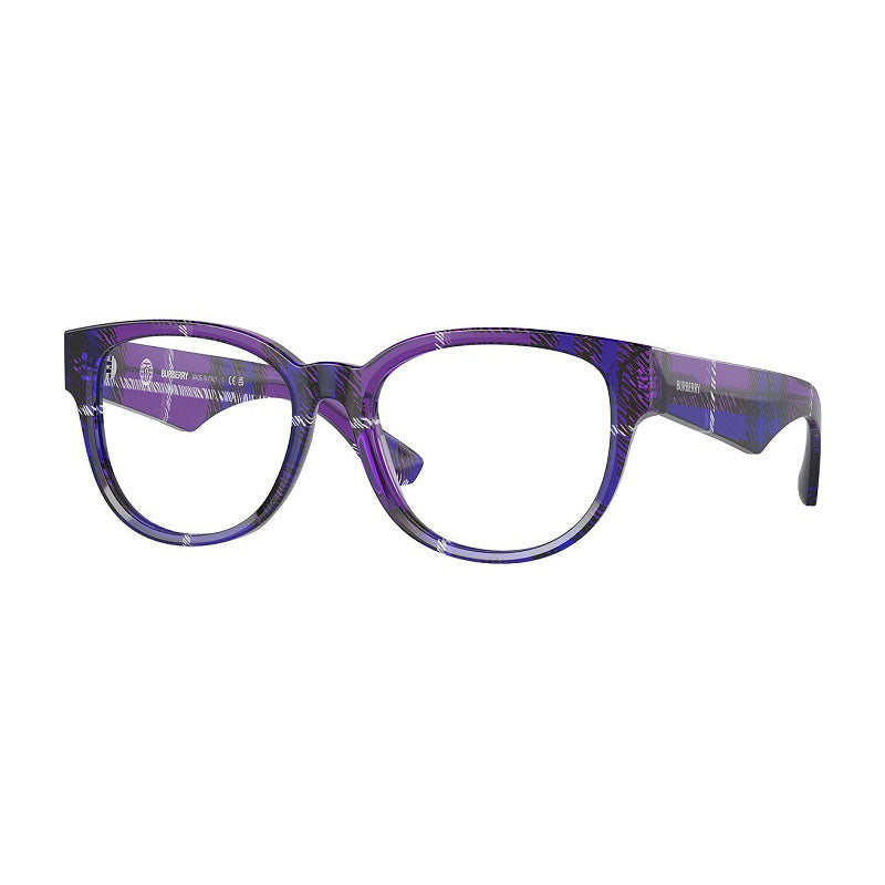 Burberry BE2410 4113 Check Violet 53mm
