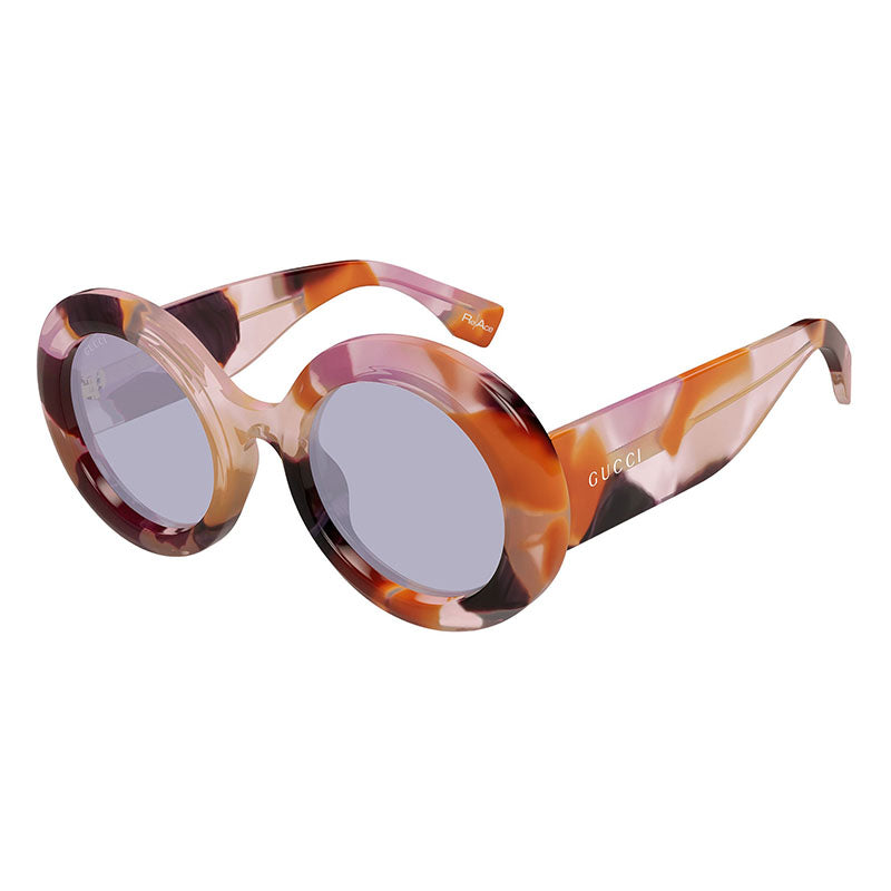Gucci GG1748S 003 Spotted Violet and Cloudy Pink/Vivid Violet 52mm