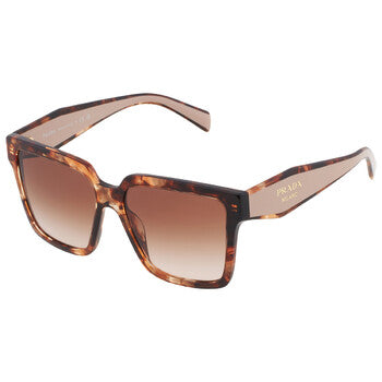 Prada Prada Brown Gradient Sport Ladies Sunglasses PR 24ZS 07R0A6 56