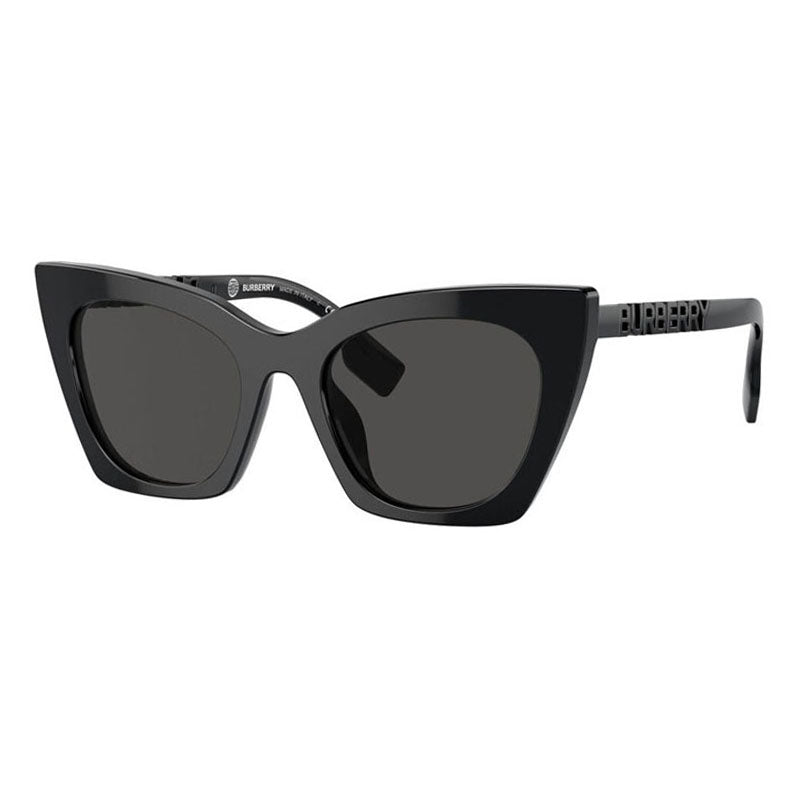 Burberry BE4372U 300187 Shiny Black/Dark Grey 52mm