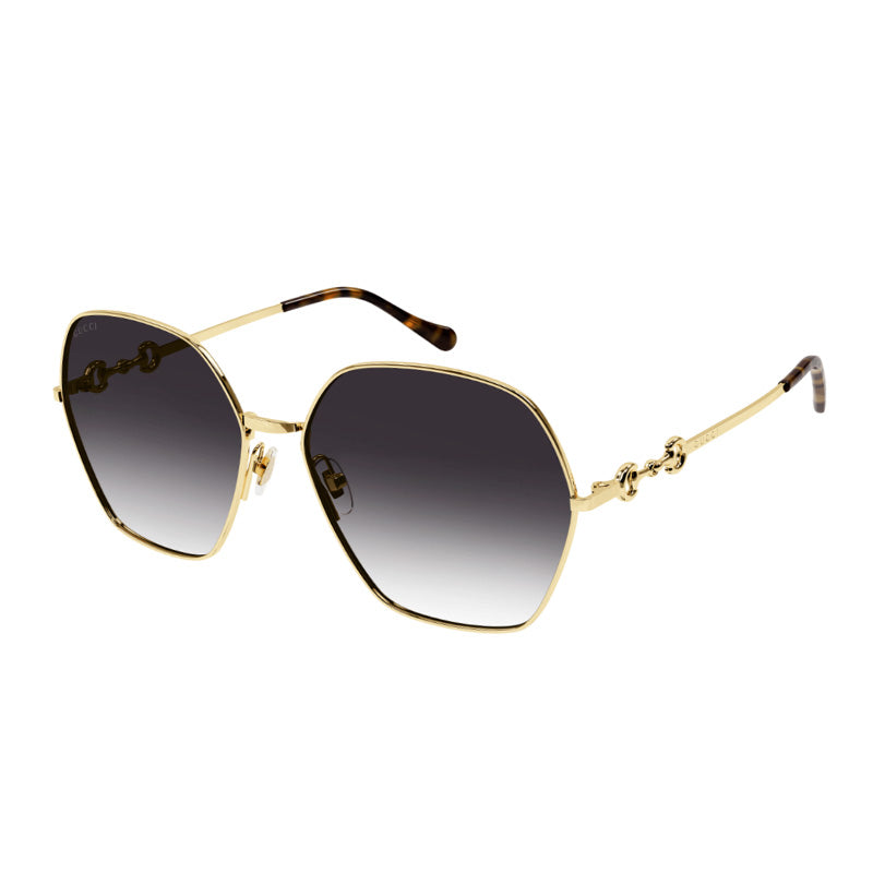 Gucci GG1335S 001 Gold/Grey Gradient