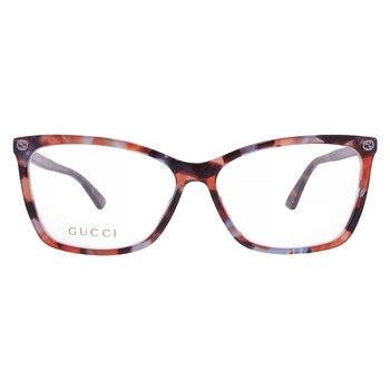 Gucci Gucci Demo Square Ladies Eyeglasses GG0025O 015 58