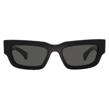 Gucci Gucci Grey Rectangular Men's Sunglasses GG1838S 001 52
