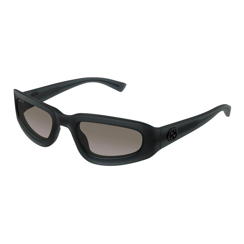 Gucci GG1787S 001 Matte Milky Dark Grey/Grey Gradient