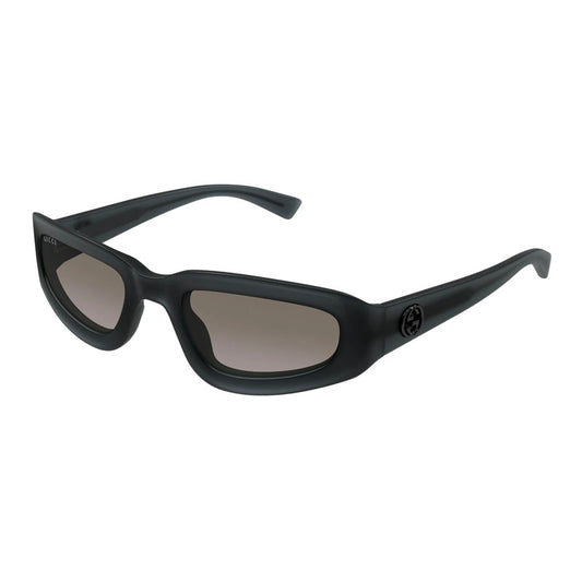 Gucci GG1787S 001 Matte Milky Dark Grey/Grey Gradient