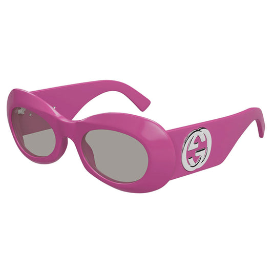 Gucci GG1696S 004 Shiny Fuchsia/Light Grey