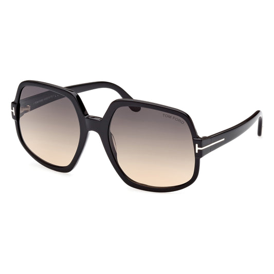 Tom Ford New and Authentic TOM FORD FT0992 01B 60 Sunglasses