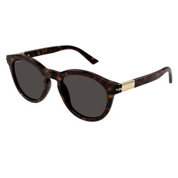 Gucci Gucci Brown Round Men's Sunglasses GG1501S 002 52