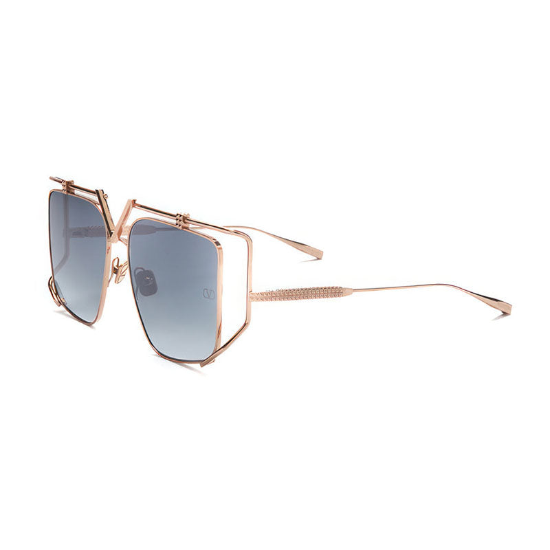 Valentino V-LIGHT VLS-116 A Rose Gold/Dark Grey Gradient with Black Flash Mirorr AR 59mm