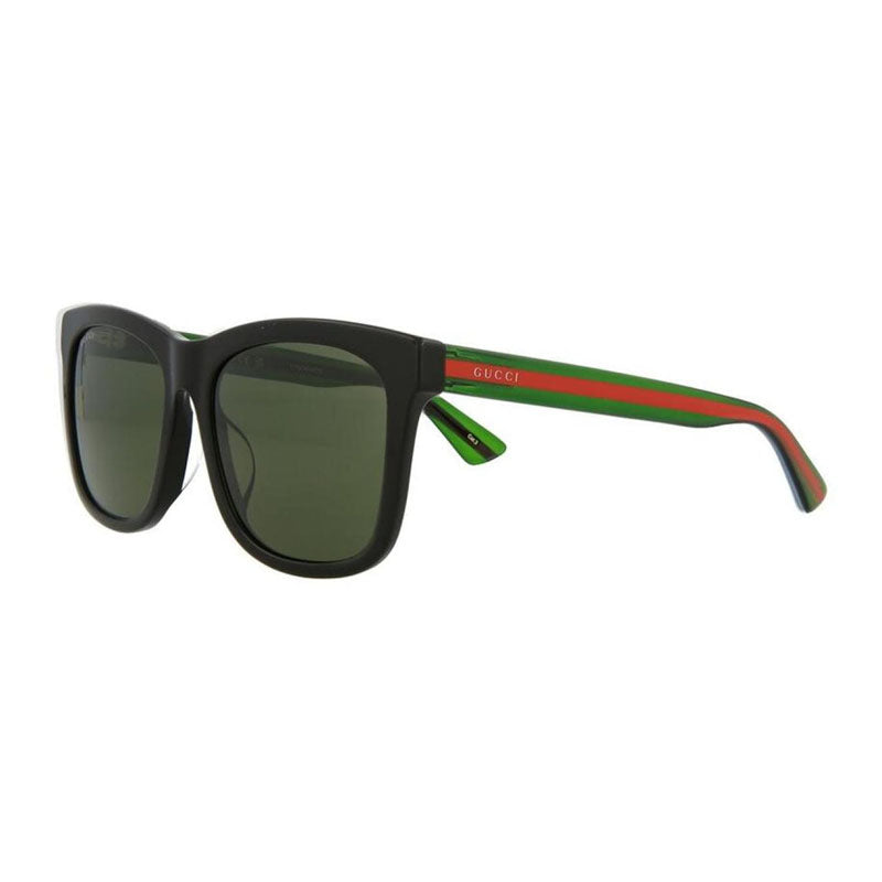 Gucci GG0057SKN 002 Black/Green/ 56mm