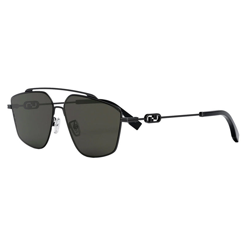 Fendi FE40079U 12A Black Ruthenium/Smoke 58mm