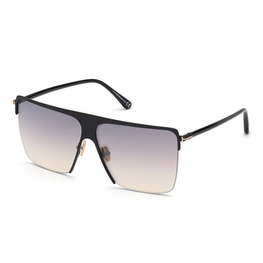Tom Ford FT0840 01C Black/Smoke Mirror
