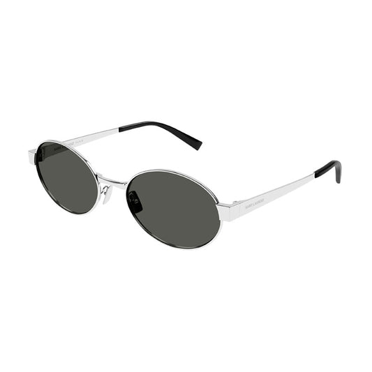 Saint Laurent SL692 002 Shiny Silver/Grey