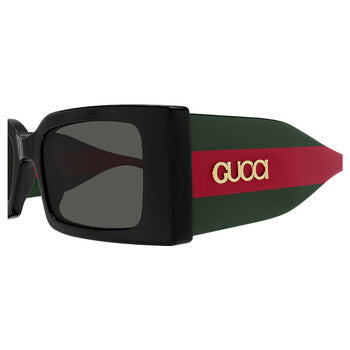 Gucci Gucci Grey Rectangular Ladies Sunglasses GG1860S 001 52
