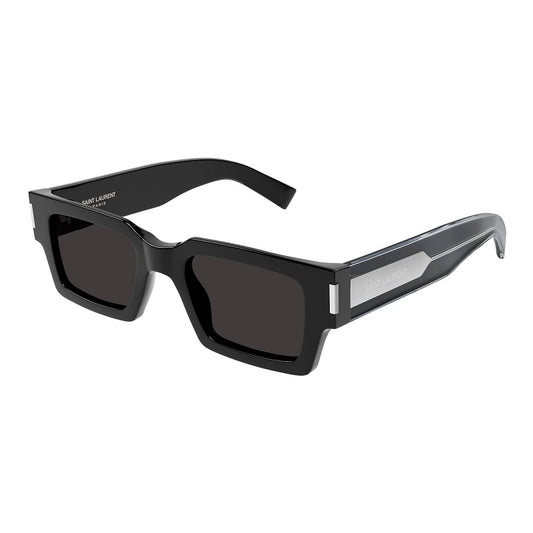 Saint Laurent SL572 001 Black with Silver/Grey