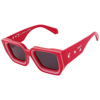 Off-White Off-White Francisco Dark Grey Sport Unisex Sunglasses OERI048 2507 50