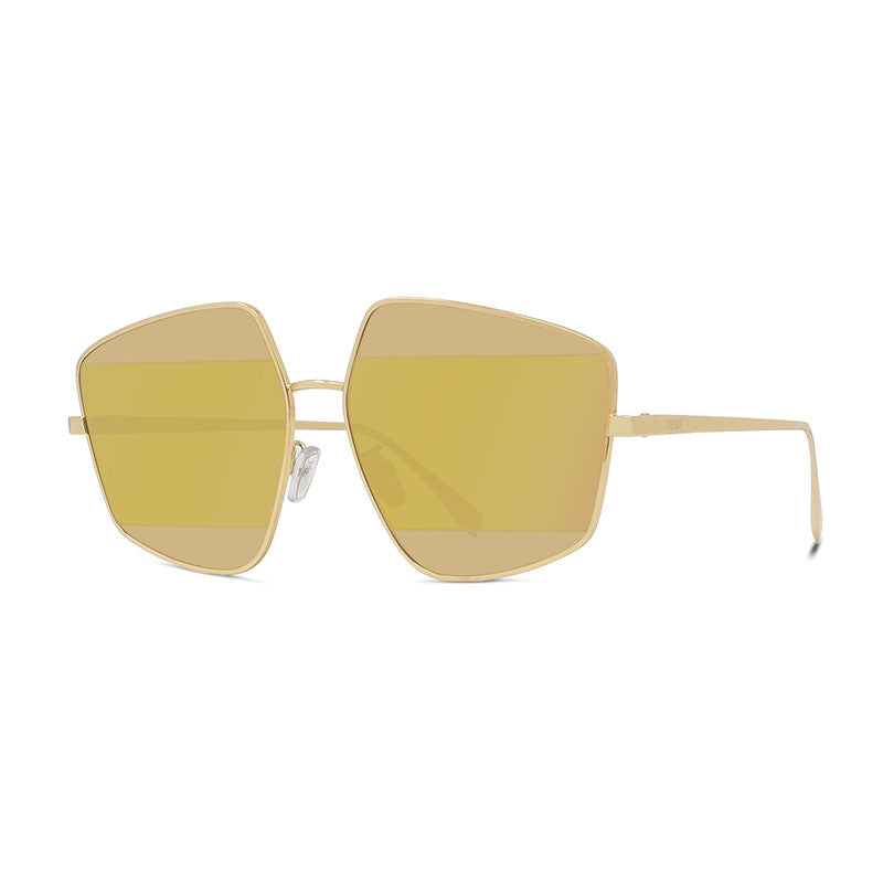 Fendi FE40016U 30G Gold/Gold Mirror 60mm