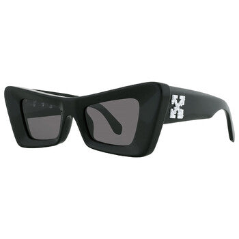 Off-White Off-White Accra Grey Cat Eye Unisex Sunglasses OERI031 1007 49