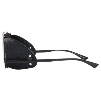 Saint Laurent Saint Laurent Black Pilot Men's Sunglasses SL 653 LEON LEATHER SPOILER 002 59