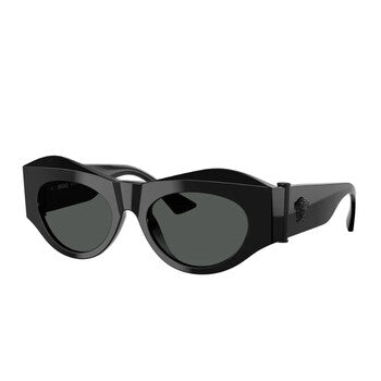 Versace Versace Dark Grey Cat Eye Ladies Sunglasses VE4477U 536087 52