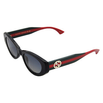 Gucci Gucci Polarized Grey Gradient Cat Eye Ladies Sunglasses GG1862S 005 52