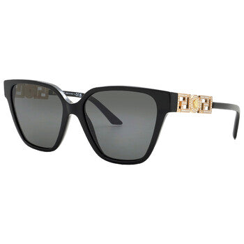 Versace Versace Dark Grey Butterfly Ladies Sunglasses VE4471B GB1/87 56