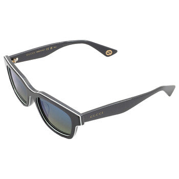 Gucci Gucci Blue Gradient Square Men's Sunglasses GG1641SA 003 53