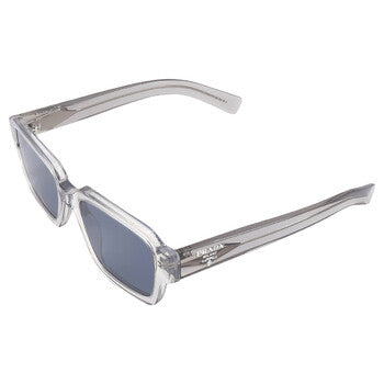 Prada Prada Blue Rectangular Men's Sunglasses PR 02ZS U430A9 52