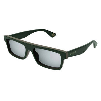 Gucci Gucci Silver Browline Men's Sunglasses GG1616S 003 57
