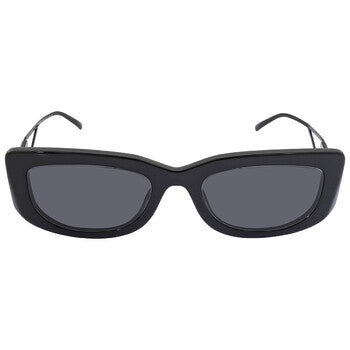 Prada Prada Dark Gray Rectangular Ladies Sunglasses PR 14YS 1AB5S0 53