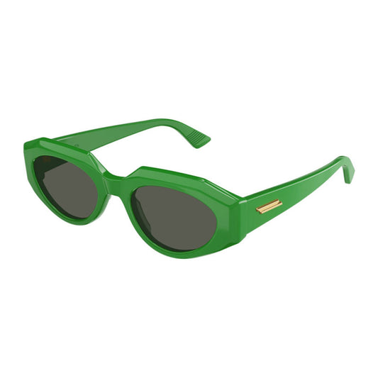Bottega Veneta BV1031S 005 Shiny Green/Grey