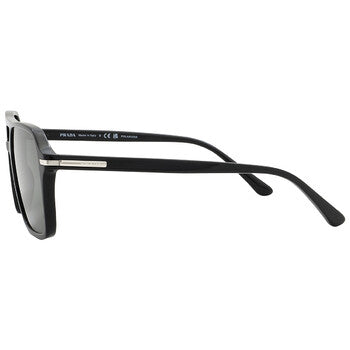 Prada Prada Polarized Green Navigator Men's Sunglasses PR 20YS 1AB03R 55