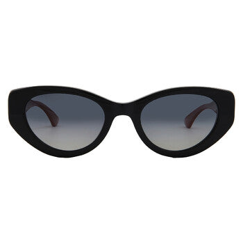 Gucci Gucci Polarized Grey Gradient Cat Eye Ladies Sunglasses GG1862S 005 52