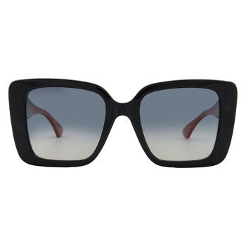 Gucci Gucci Polarized Grey Gradient Butterfly Ladies Sunglasses GG1861S 005 53