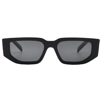 Prada Prada Dark Grey Rectangular Men's Sunglasses PR 09ZS 1AB5S0 54