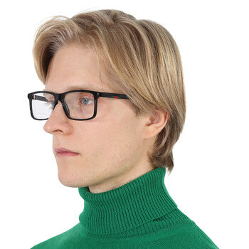 Gucci Gucci Demo Rectangular Men's Eyeglasses GG0424O 005 58