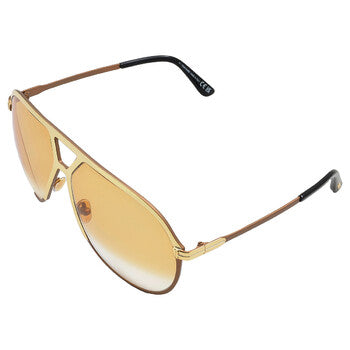 Tom Ford Tom Ford Xavier Brown Gradient Pilot Men's Sunglasses FT1060 30F 64