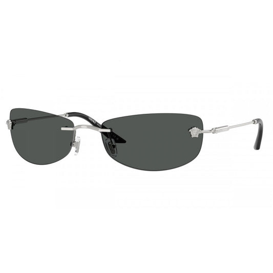 Versace VE2279 100087 Silver/Dark Grey