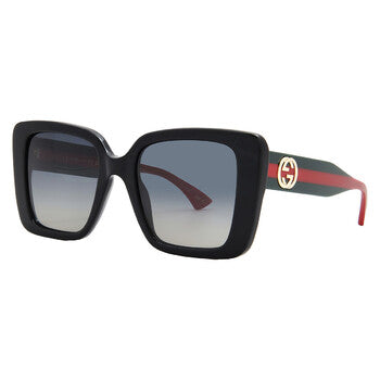 Gucci Gucci Polarized Grey Gradient Butterfly Ladies Sunglasses GG1861S 005 53