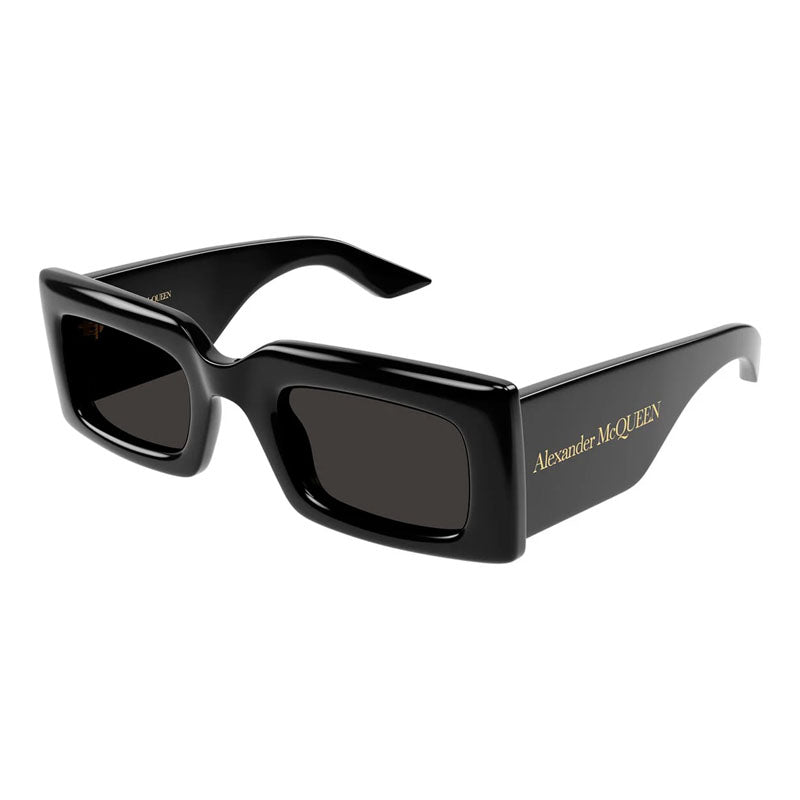 Saint Laurent AM0433S 001 Shiny Black/Grey 50mm