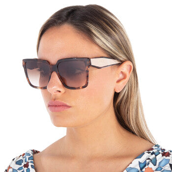 Prada Prada Brown Gradient Sport Ladies Sunglasses PR 24ZS 07R0A6 56